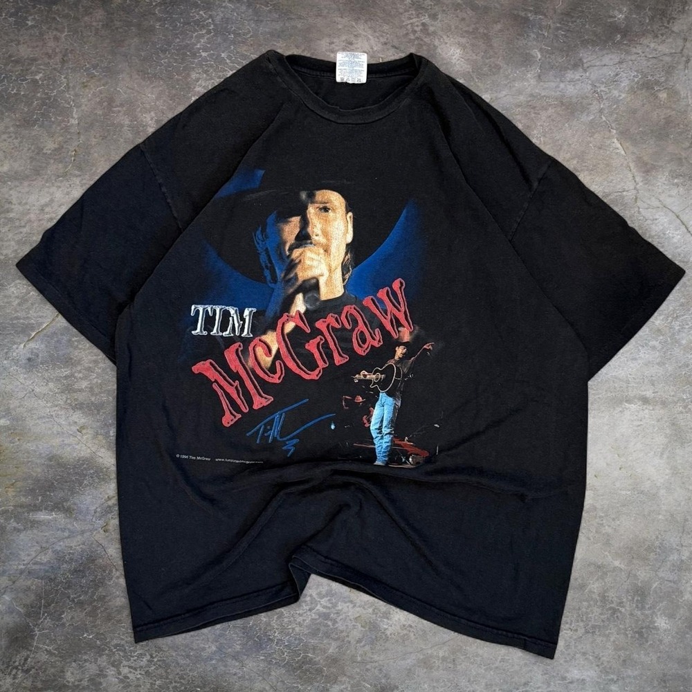 Vintage Tim McGraw I Like It,I Love It Graphic Tee Men's Size XXL Western Cowboy